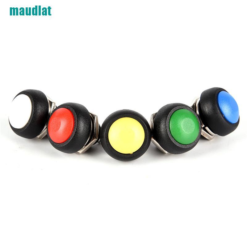 Set 5 Công Tắc Ấn Tròn 12mm PBS-33B | BigBuy360 - bigbuy360.vn