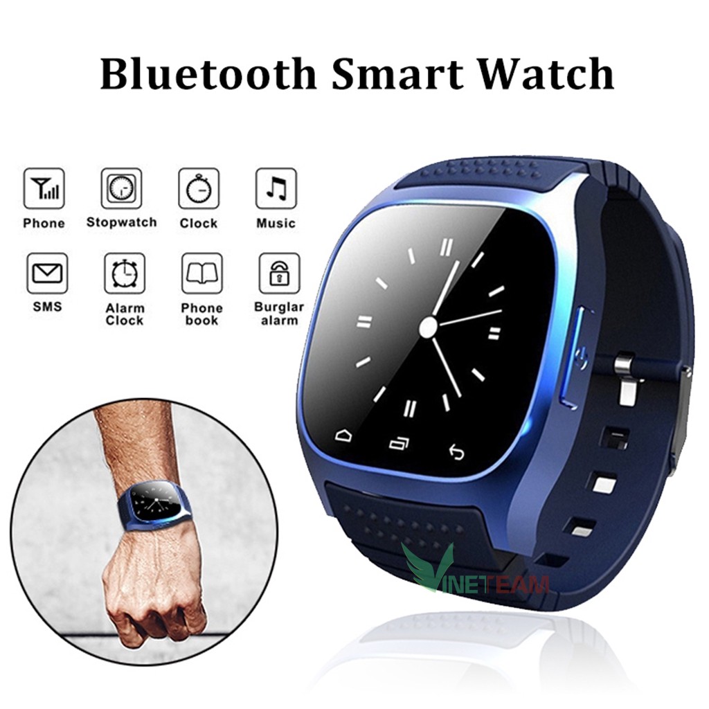 Đồng Hồ Thông Minh M26 Kết Nối Bluetooth Chống Nước Cho Android IOS -dc3313