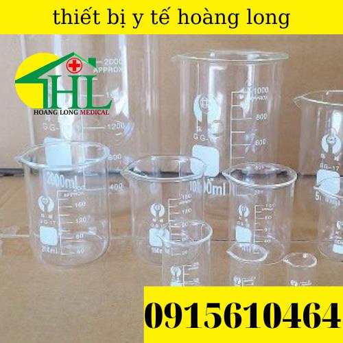 Cốc ThủyTinh Thí Nghiệm Chịu Nhiệt Từ 50 ml Đến 500 ml Có Chia Vạch Đo Thể Tích (Nhiều Kích Cỡ)