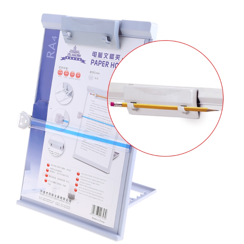 Giá Đỡ Tài Liệu / Sách Bằng Nhựa Tùy Chỉnh Tiện Dụng Cho Văn Phòng