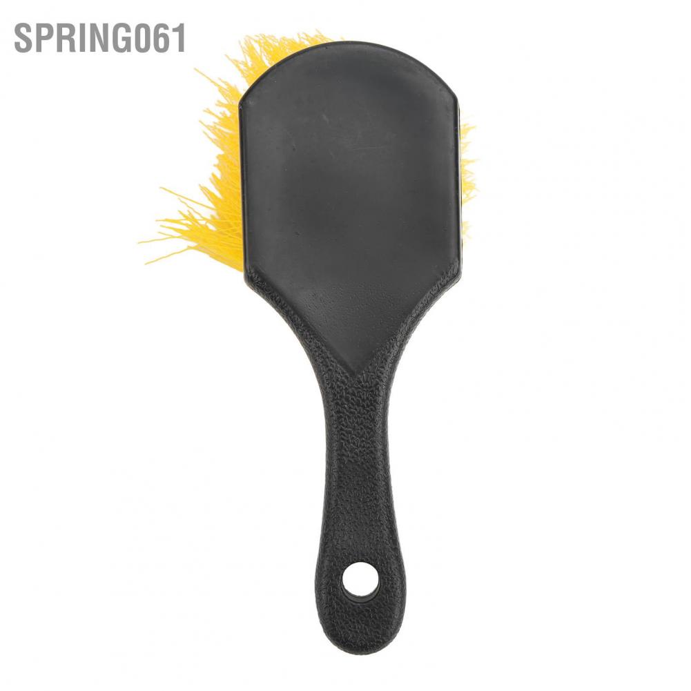 Spring061 Car Wheel Tire Cleaning Brush Ergonomic Interior Exterior Universal for Truck Trailer Motorhome RVs