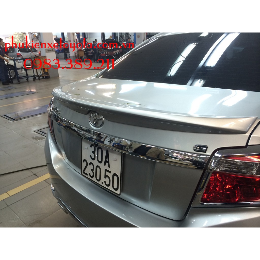 Đuôi gió dành cho xe Vios 2014 2015 2016 2017 2018 tặng kèm keo dính 3.M
