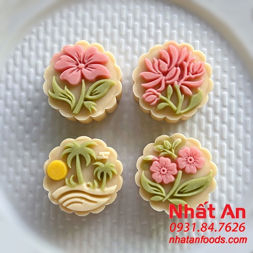 Khuôn trung thu 4 mặt Biển Hè 50gr