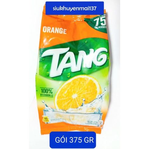 gói 375 gr bột cam tang Thái Lan