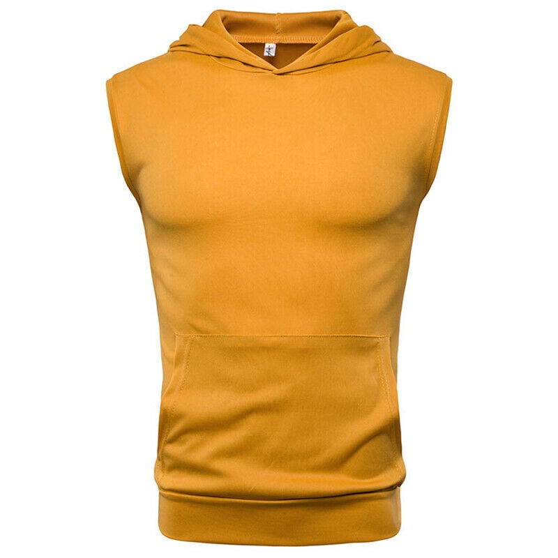 Áo hoodie thể thao không tay cho nam
