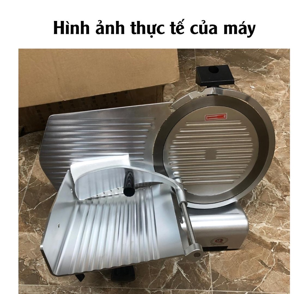 Máy thái thịt chín, thịt đông lạnh 300ES_Thái Thịt Chín, Củ Quả, Bánh Mỳ, Giò Chả_BH chính hãng