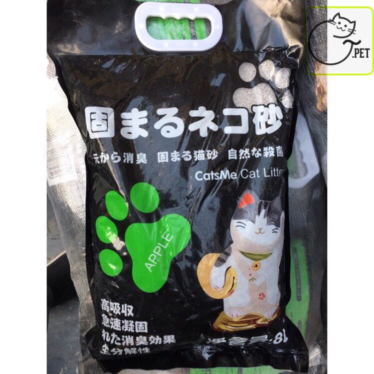 Cát Nhật đen cho mèo, Cát vệ sinh Catsme cho mèo khử mùi, vón cục, thấm hút - Tpetshop