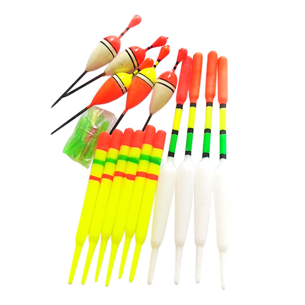 Set 15 Phao Câu Cá Bằng Nhựa Tiện Dụng