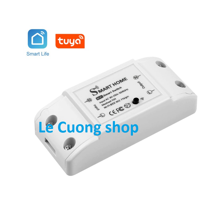 Công tắc điều khiển từ xa wifi 3G 4G app Smart life ,TUYA - công tắc wifi (giá dùng thử)