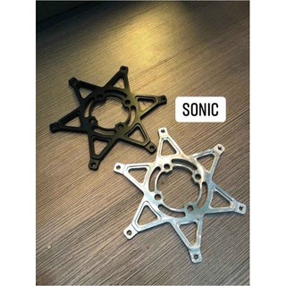 Lòng đĩa 4 lỗ nhôm CNC cho xe Sonic ngôi sao
