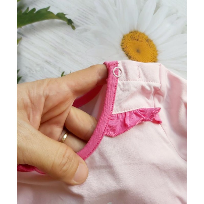 Bộ dài tay cài vai bé trai bé gái Dokma, chất cotton hữu cơ mềm mại, thoát khí