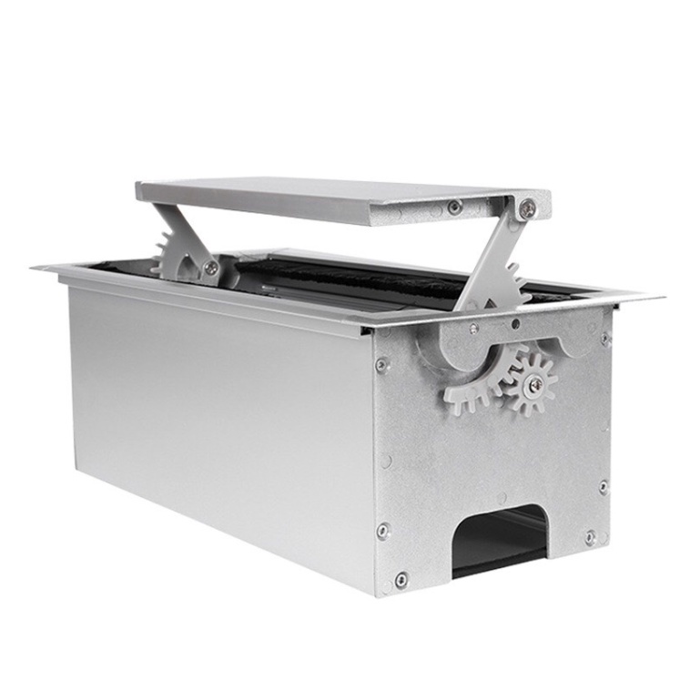 Hộp điện âm bàn nắp lật 2 hướng 300x145