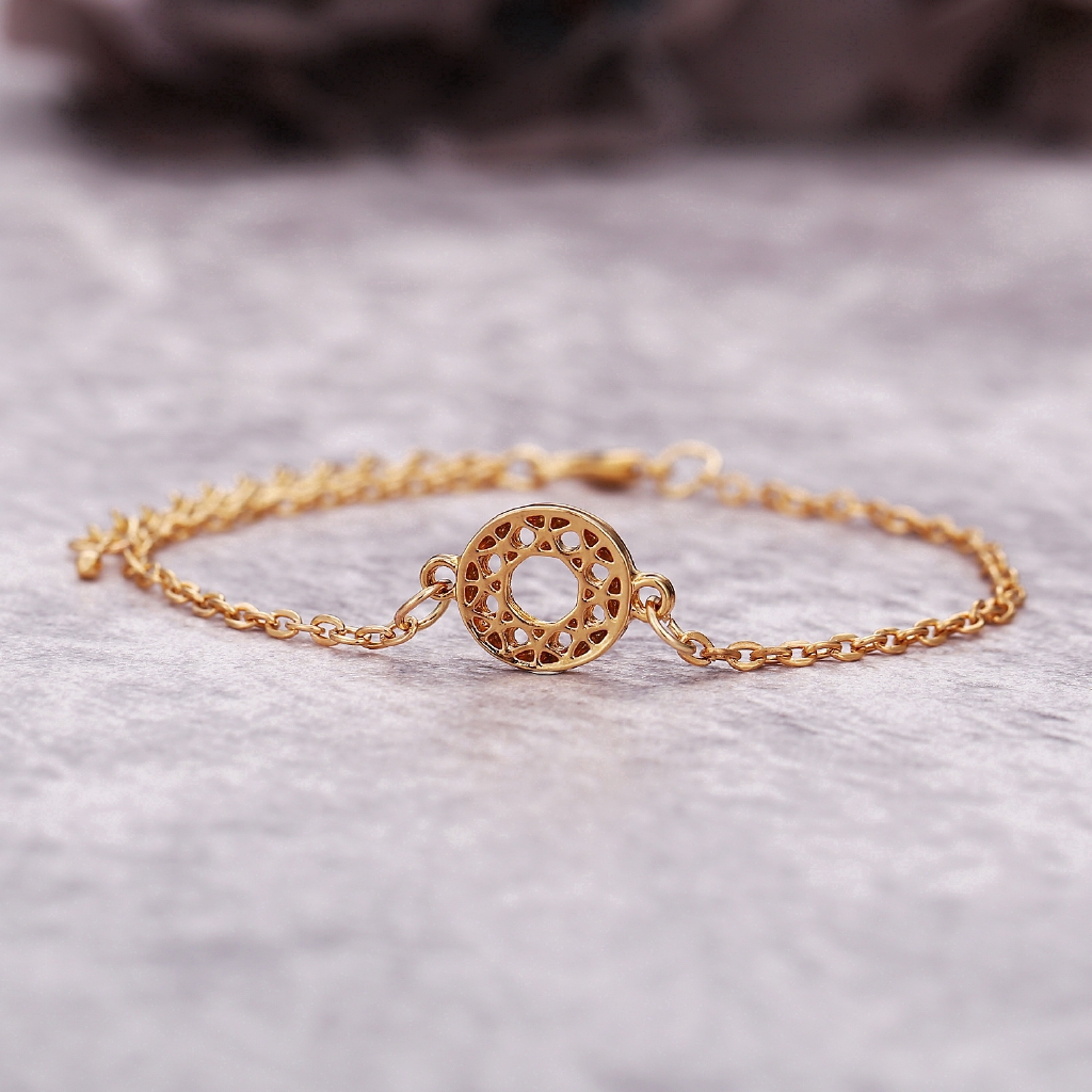 Set 4 Vòng Tay Hình Chiếc Lá Có Thể Điều Chỉnh Kích Cỡ Thời Trang Dành Cho Nữ