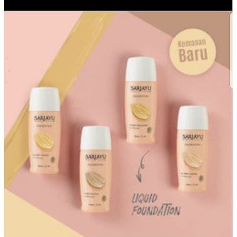 (hàng Mới Về) Kem Nền Dạng Lỏng Sariayu 35g | BigBuy360 - bigbuy360.vn