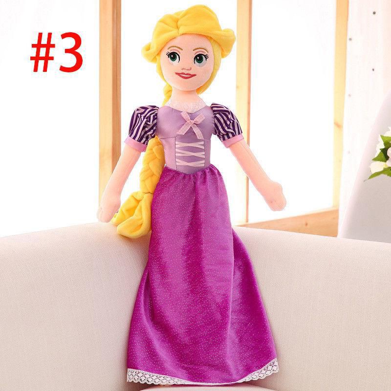 DISNEY Búp Bê Công Chúa Rapunzel Nhồi Bông Mềm Đáng Yêu 55cm