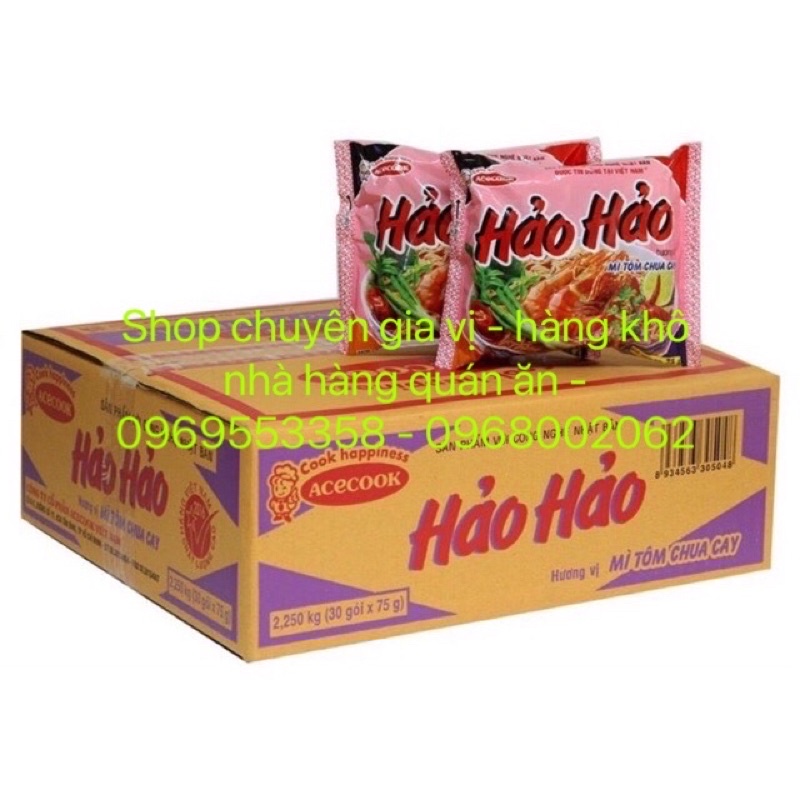 GIÁ SỈ - FREESHIP] MÌ TÔM HẢO HẢO THÙNG 30 GÓI
