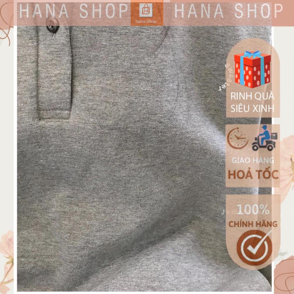 [Hàng Cao Cấp] Áo Nỉ Bông Cổ Tàu  Sweater Unisex Cúc Cài 2 Màu - Dáng Sportyy Dưới 70kg G70 | BigBuy360 - bigbuy360.vn