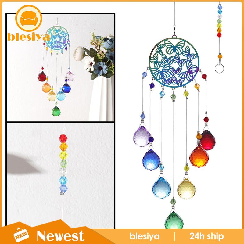 Chuông Gió Pha Lê Treo Trang Trí Sân Vườn