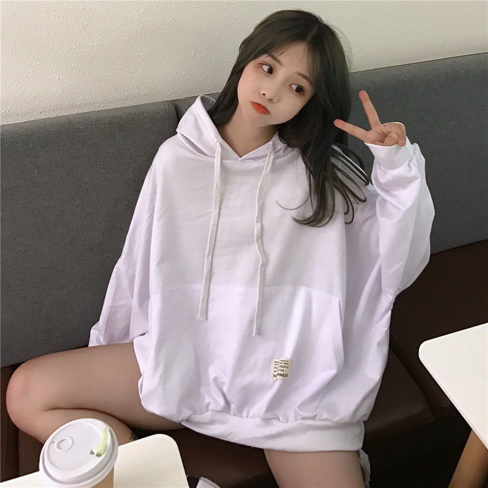 Áo Sweater Mỏng Cỡ Lớn Phong Cách Harajuku Dễ Thương