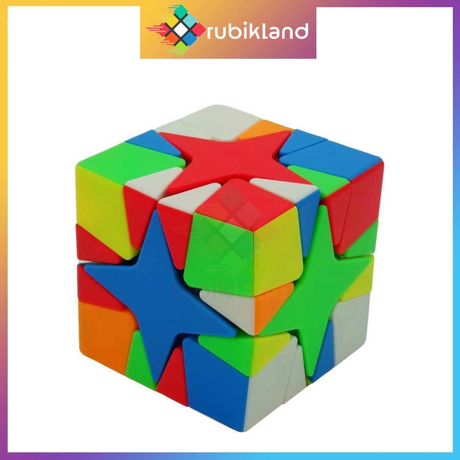 Rubik Biến Thể MFJS MeiLong Polaris Cube Stickerless Rubic Đồ Chơi Trí Tuệ Trẻ Em