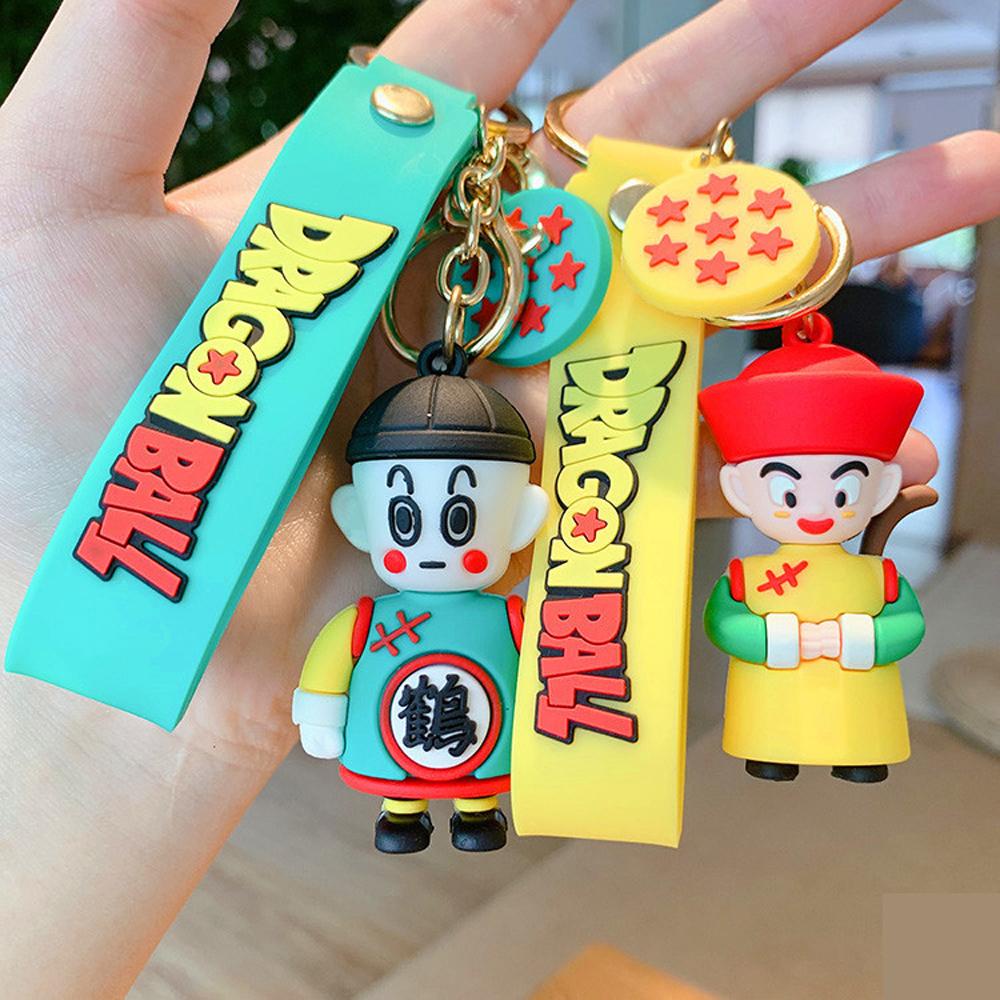 Móc Khóa Gắn Mô Hình Nhân Vật Trong Dragon Ball Trang Trí