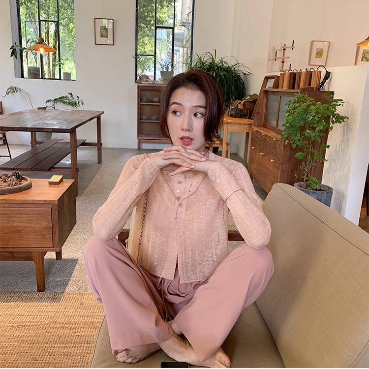 Áo khoác cardigan ZHELIHANGFEI dệt kim mỏng chống nắng dáng ngắn thời trang mùa hè nhiều màu sắc cho nữ