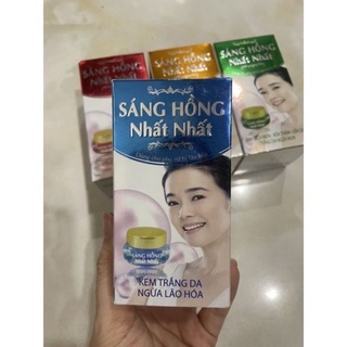 Kem sáng hồng nhất nhất 12g 4 màu