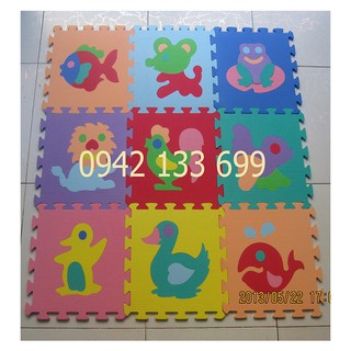 Thảm Xốp Lót Sàn Cho Bé Hình Thú 30cmx30cm