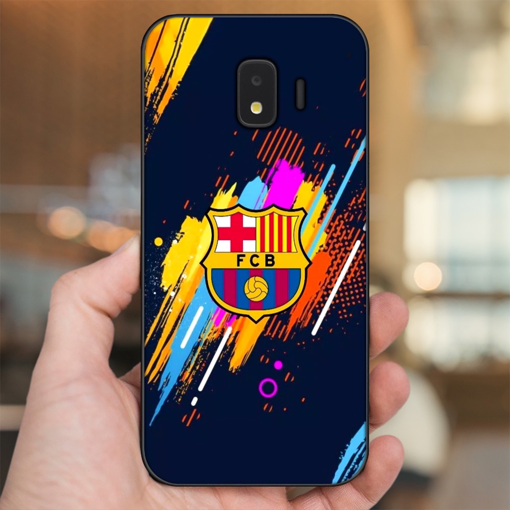 Ốp lưng Samsung J2 Core, J2 Pro 2018 viền đen in hình Barcelona Barca