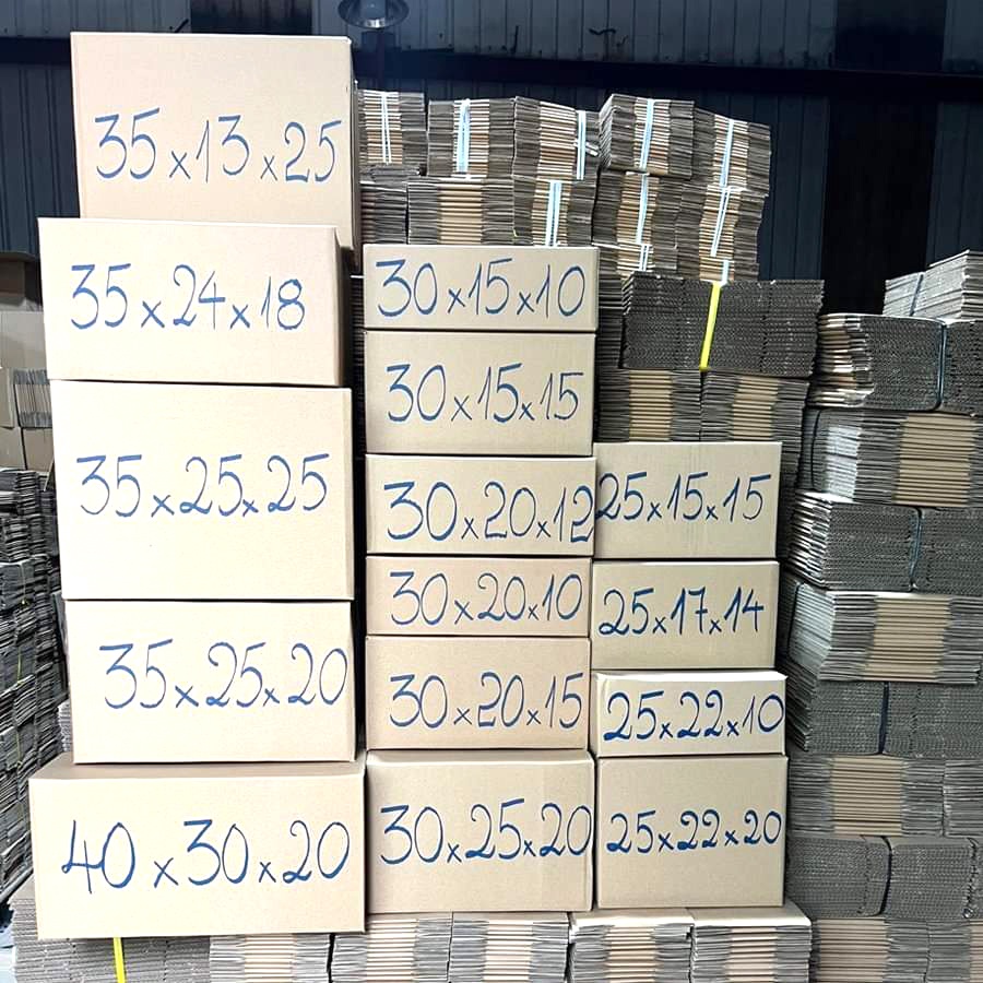 Hộp Carton HY - 10x10x8 - Hộp COD đóng hàng