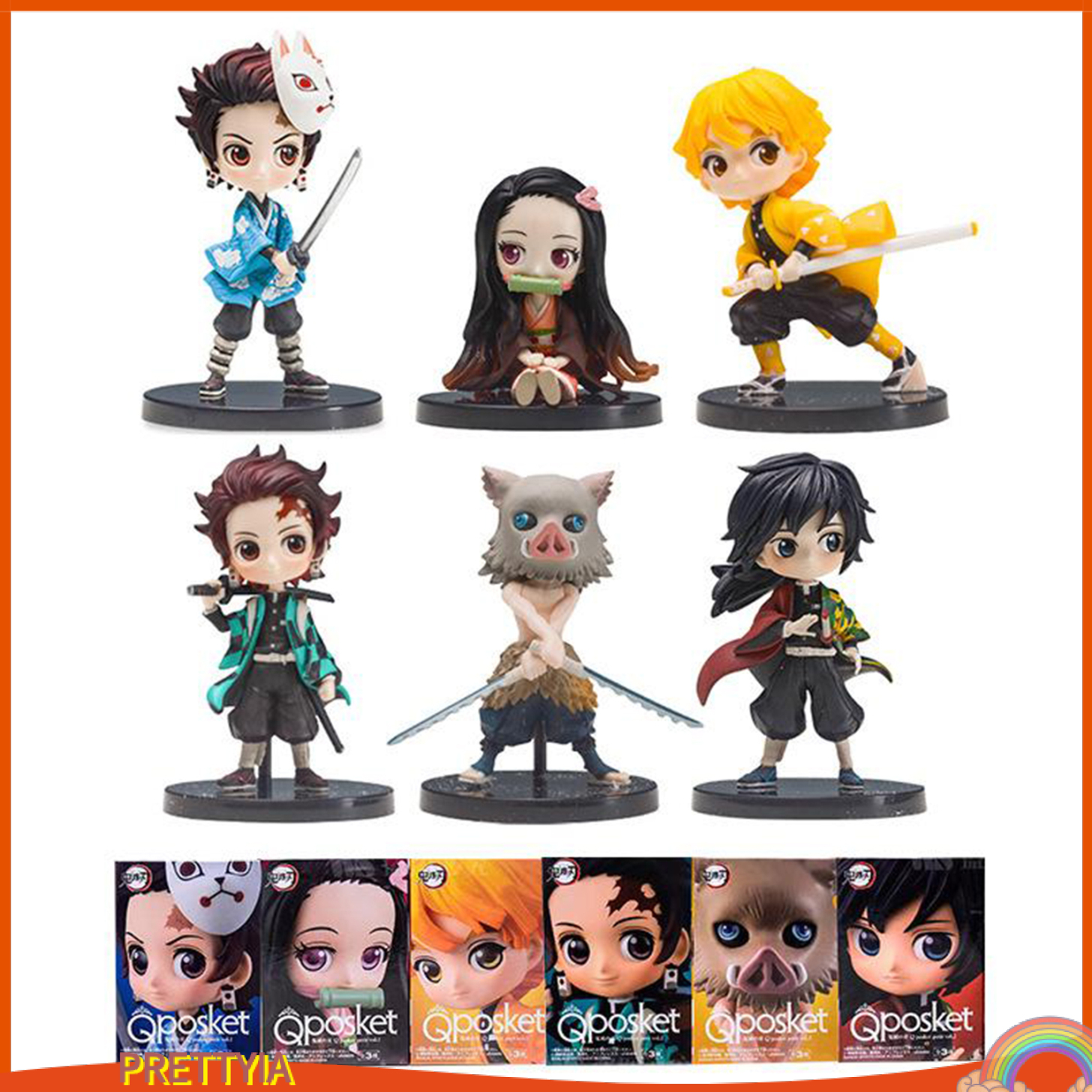 Set 3 Mô Hình Nhân Vật Phim Anime Độc Đáo Chất Lượng Cao