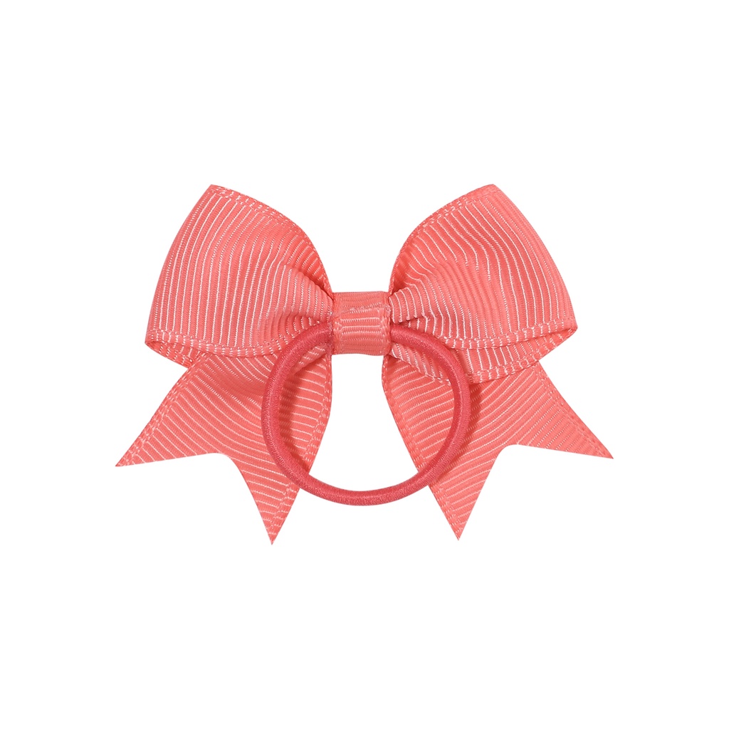 Set 10 dây thun buộc tóc KIDSBOWS đính nơ màu sắc ngọt ngào cho bé gái