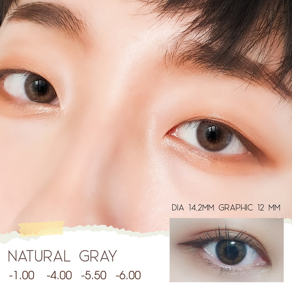 Lens 1 ngày Ann365 kính áp tròng cận lens mắt tự nhiên