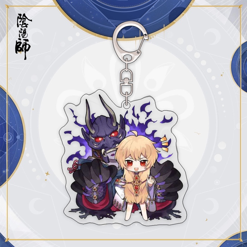 Móc Khóa Hình Nhân Vật Hoạt Hình Anime YP3 Onmyoji PY3 Kích Thước 6cm