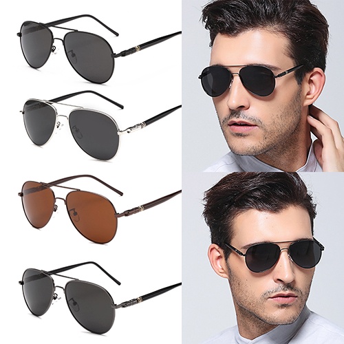 Kính mát phân cực kiểu dáng đơn giản sang trọng dành cho nam