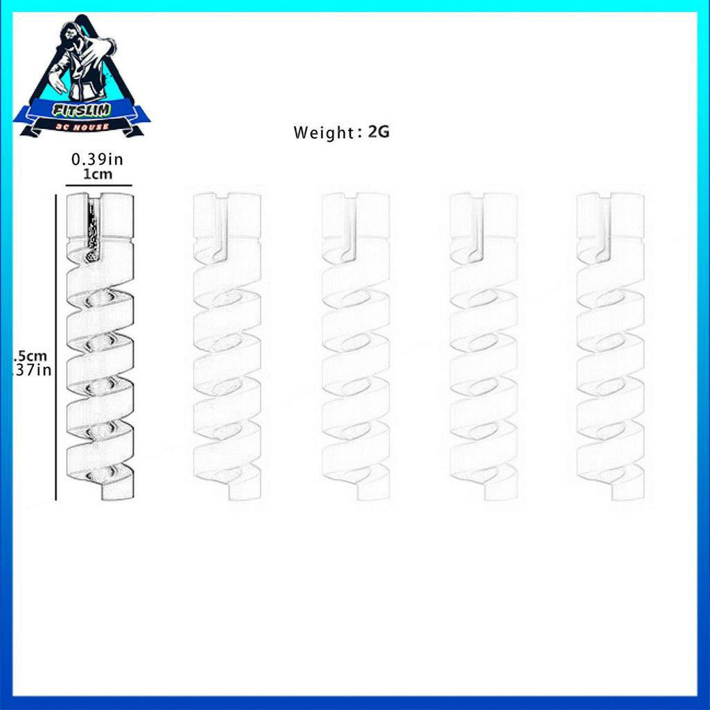 Dây quấn bảo vệ dây cáp sạc điện thoại dạng xoắn ốc thích hợp cho Iphone