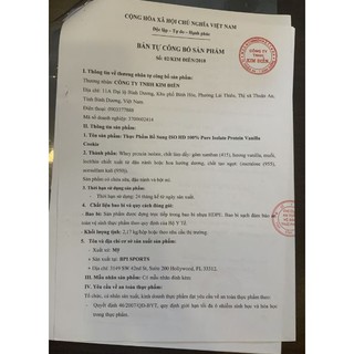 Gói dùng thử Whey Protein, Mass, PreWorkout