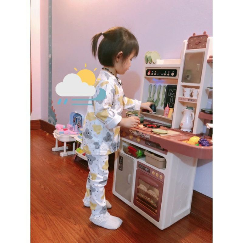 Đồ Chơi Nhà Bếp Nấu Ăn Hàng Cao Cấp Loại To Cho Bé