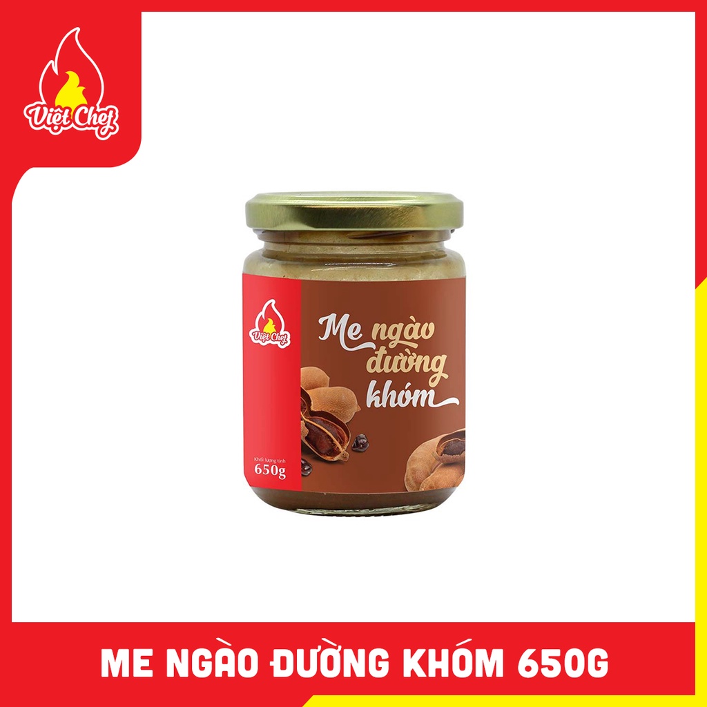 Me ngào đường khóm 900g - Quy cách đóng thùng - Gia vị Vietchef