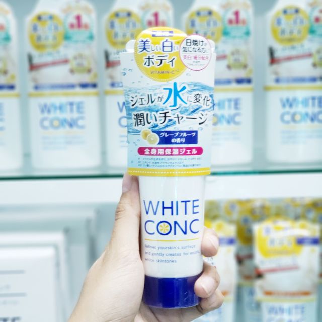 Kem dưỡng thể White Conc Watery Cream 90g trắng da ban đêm chiết xuất nhau thai giúp dưỡng trắng da và mờ thâm sạm