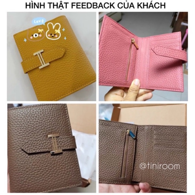 Hàng Cao Cấp | Ví Nữ Ngắn Mini Cầm Tay Nhiều Ngăn Đựng Thẻ @reply1998.clothing