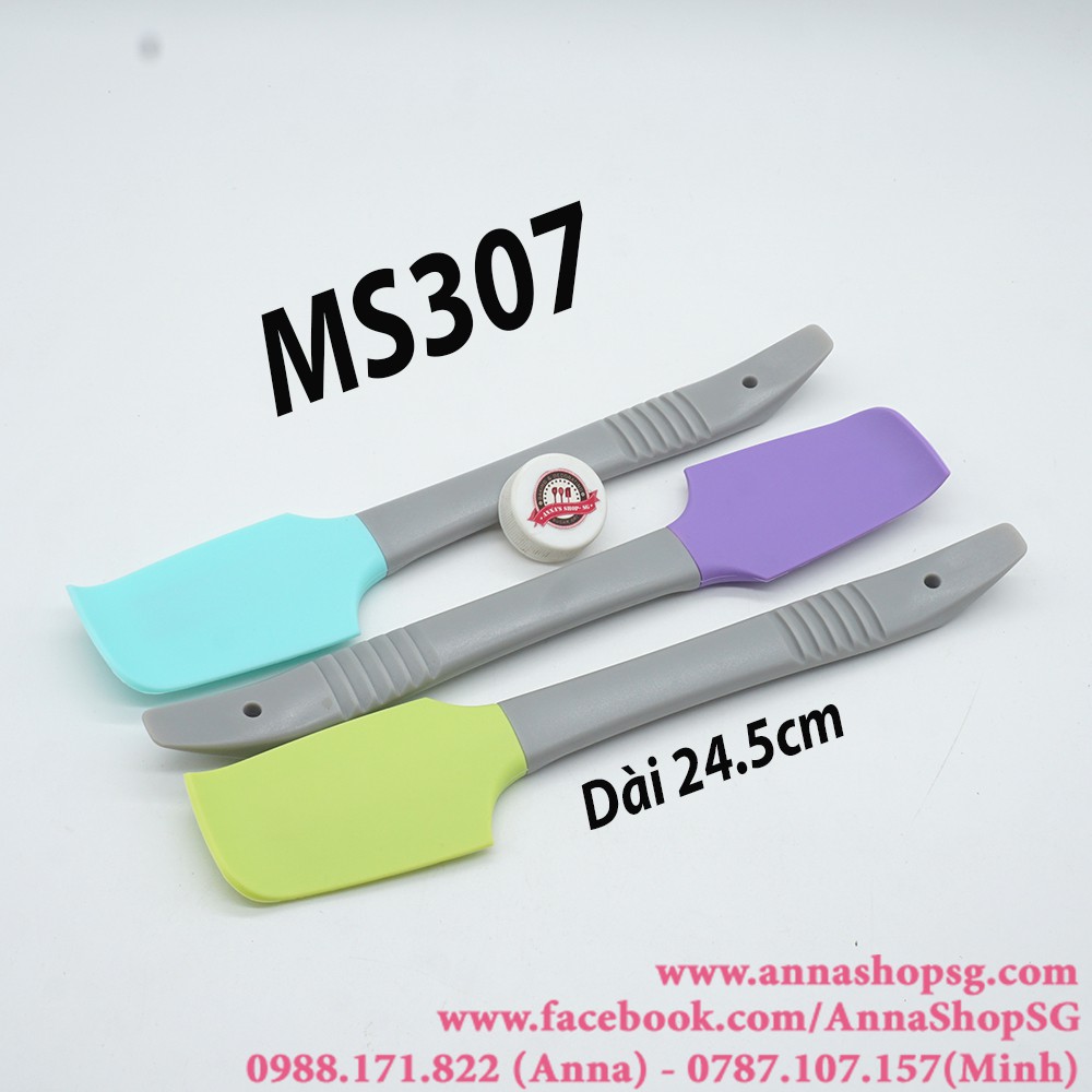 MS307 SPATULA ĐẦU CONG MẪU MỚI 24.5CM