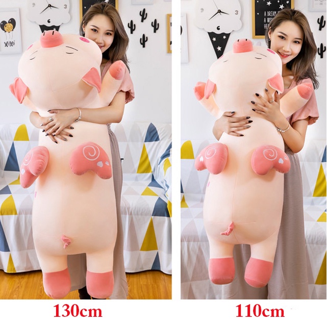 Gấu Bông Heo Thiên Thần Lợn Cánh Tiên - Gối ôm hình dễ thương Siêu Cute Size Lớn - Gấu Xinh - G37