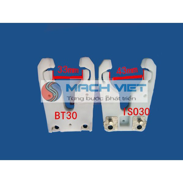 Tay gá kẹp dao ISO30 chất liệu nhựa