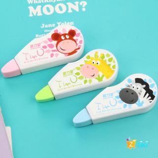 Bút Xóa Kéo Họa Tiết Hoạt Hình Phong Cách Hàn Quốc Xinh Xắn