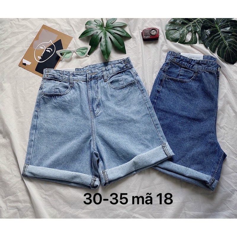 Quần ngố jean nữ lưng cao size đại kiểu quần lửng cao cấp hàng VNXK thời trang bigsize 2Kjean MS18