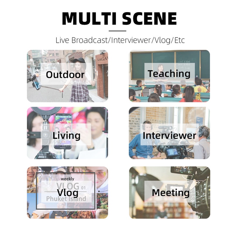 MK-9 Mic cài áo microphone ghi âm tiện lợi cho quay video và livestream