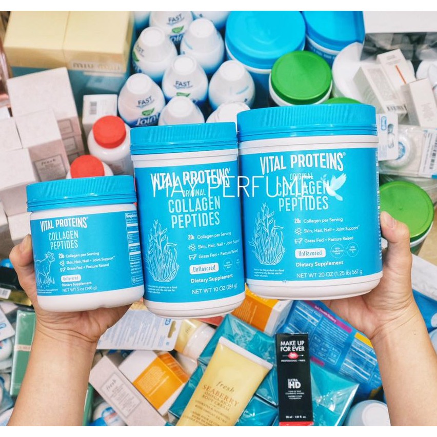 Bột collagen Vital Proteins Collagen Peptides Unflavored