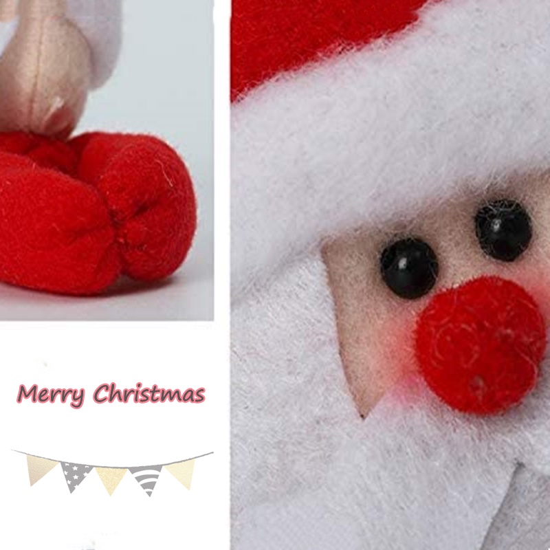 Vỏ bọc ly rượu vang thiết kế Giáng Sinh xinh xắn đáng yêu