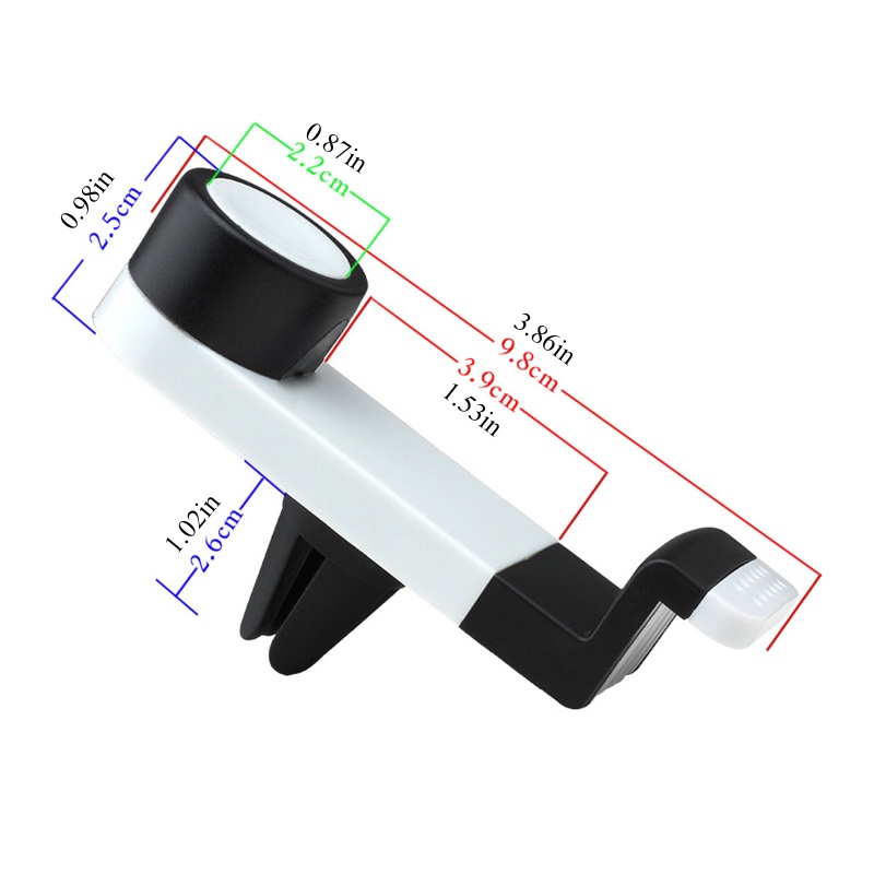 Edb * Giá Đỡ Điện Thoại Hầu Hết Các Thanh Căng Kim Loại Rảnh Tay Không Trượt Hoặc Rơi Cho Xe Hơi